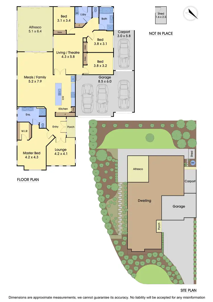 Floorplan of Homely house listing, 23 Woningary Crescent, Doreen VIC 3754