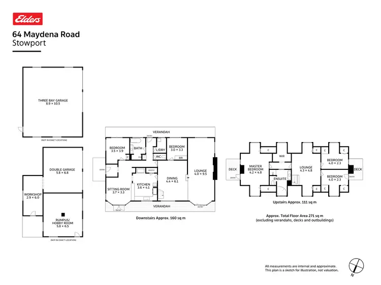 Floorplan of Homely rural property listing, 64 Maydena Road, Stowport TAS 7321
