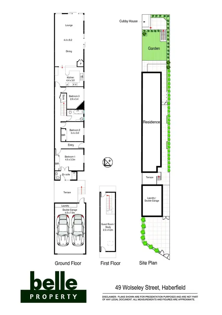 Floorplan of Homely house listing, 49 Wolseley Street, Haberfield NSW 2045
