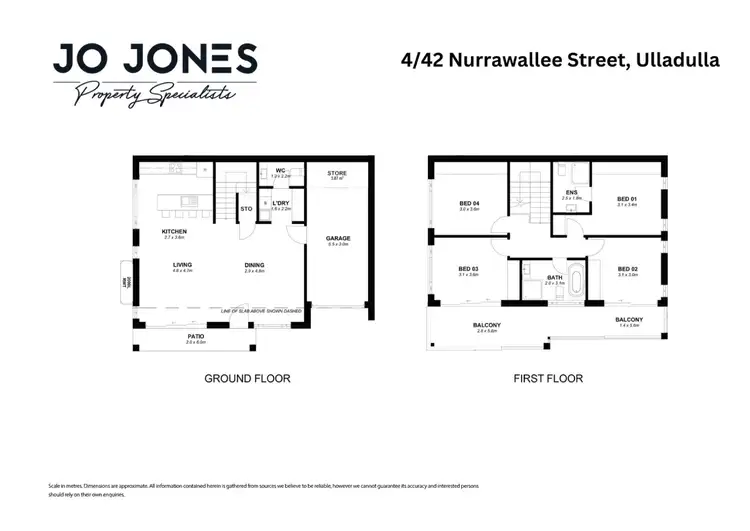 Floorplan of Homely townhouse listing, 4/42 Nurrawallee Street, Ulladulla NSW 2539