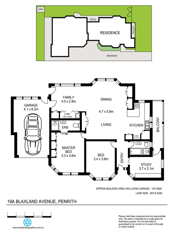 Floorplan of Homely house listing, 19 Blaxland Avenue, Penrith NSW 2750