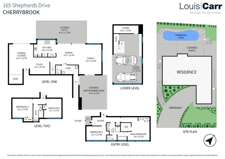 Floorplan of Homely house listing, 165 Shepherds Drive, Cherrybrook NSW 2126