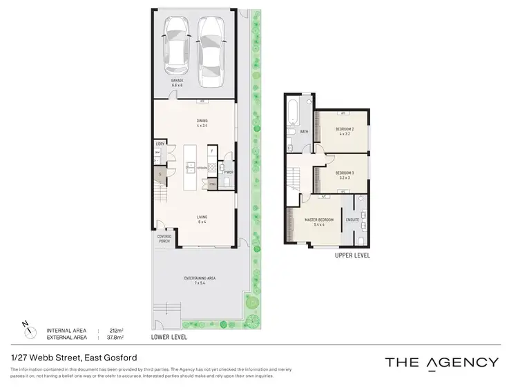Floorplan of Homely townhouse listing, 1/27 Webb Street, East Gosford NSW 2250
