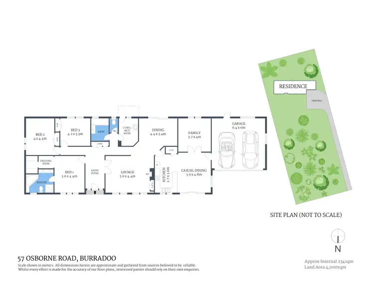 Floorplan of Homely house listing, 57 Osborne Road, Burradoo NSW 2576