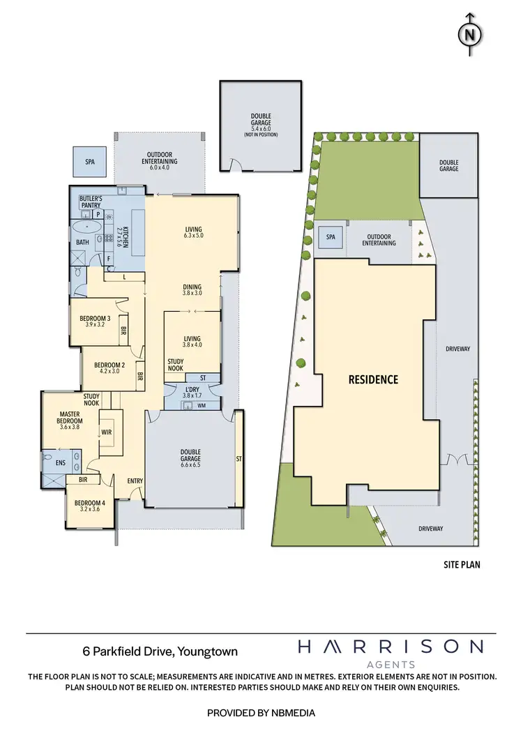 Floorplan of Homely house listing, 6 Parkfield Drive, Youngtown TAS 7249