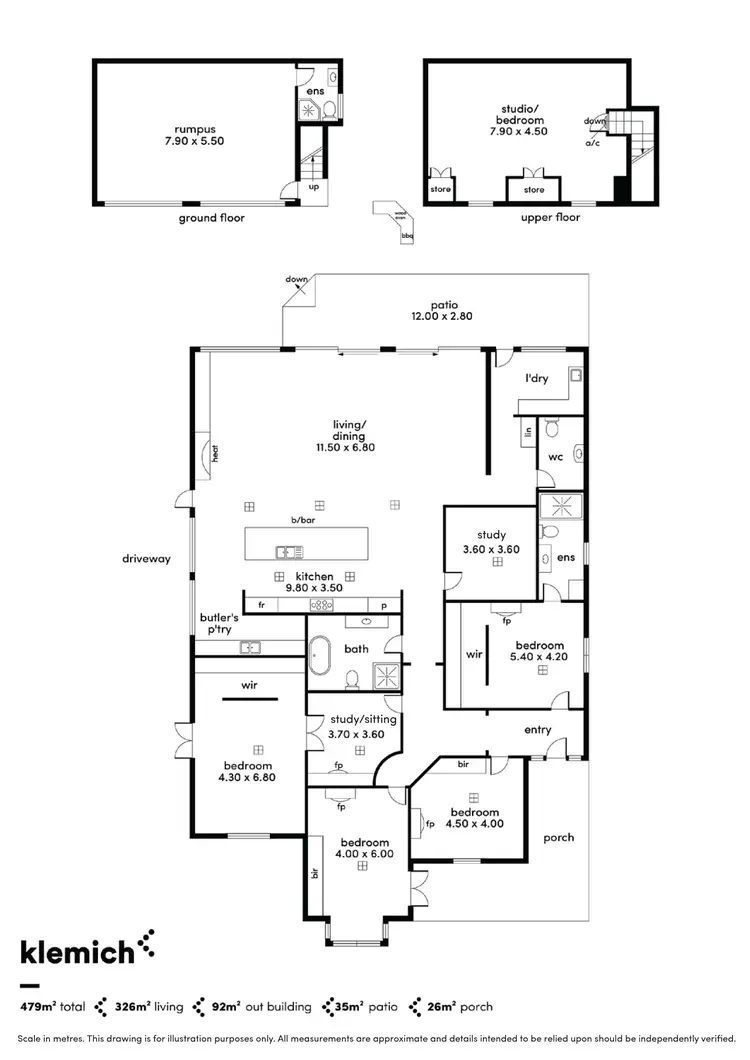 Floorplan of Homely house listing, 207 King William Road, Hyde Park SA 5061