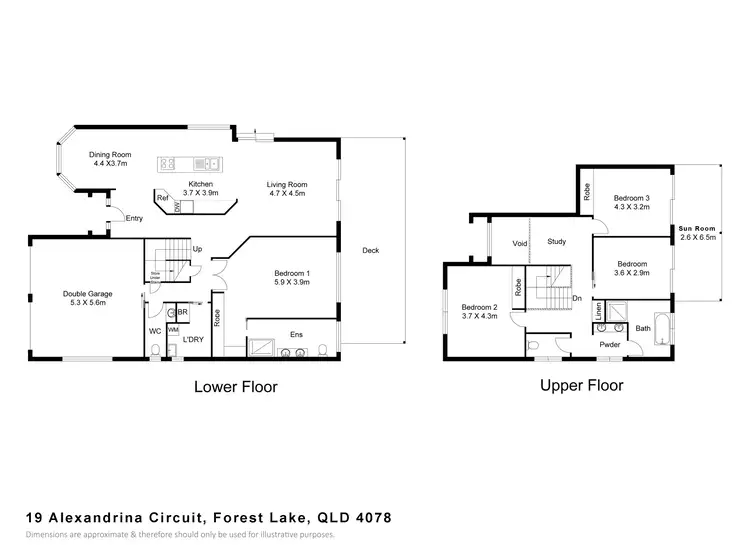 Floorplan of Homely house listing, 19 Alexandrina Circuit, Forest Lake QLD 4078
