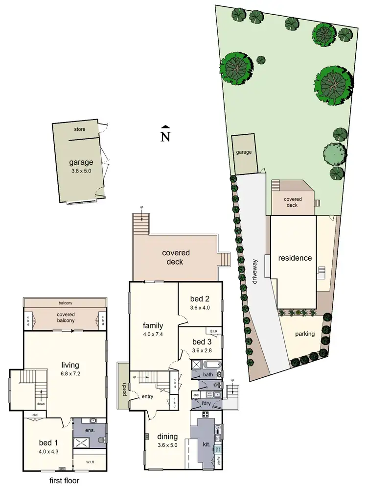 Floorplan of Homely house listing, 31 Bailey Road, Mount Evelyn VIC 3796