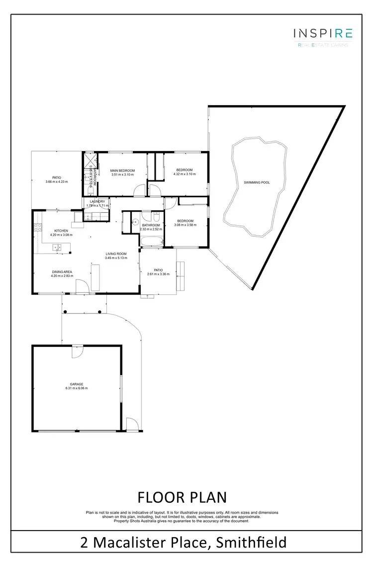Floorplan of Homely house listing, 2 MacAlister Place, Smithfield QLD 4878