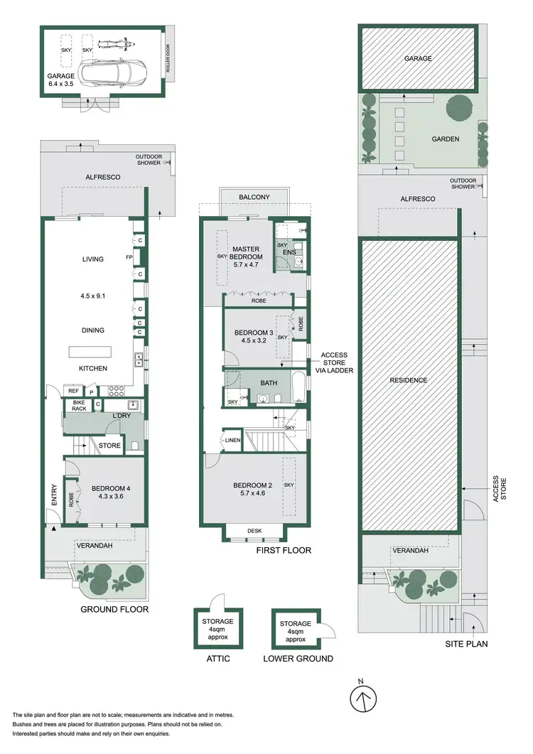 Floorplan of Homely house listing, 297 Clovelly Road, Clovelly NSW 2031