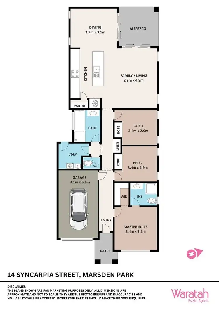 Floorplan of Homely house listing, 14 Syncarpia Street, Marsden Park NSW 2765