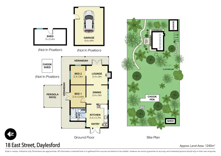 Floorplan of Homely house listing, 18 East Street, Daylesford VIC 3460