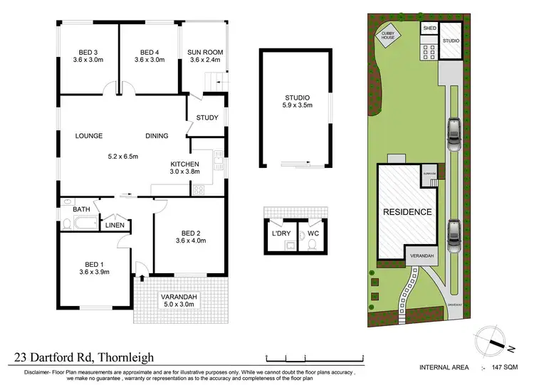 Floorplan of Homely house listing, 23 Dartford Road, Thornleigh NSW 2120