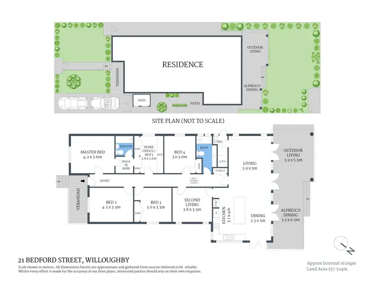 Floorplan of Homely house listing, 21 Bedford Street, Willoughby NSW 2068