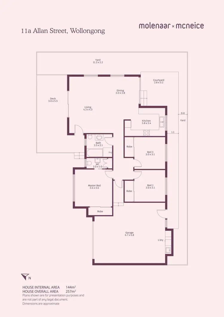 Floorplan of Homely house listing, 11a Allan Street, Wollongong NSW 2500