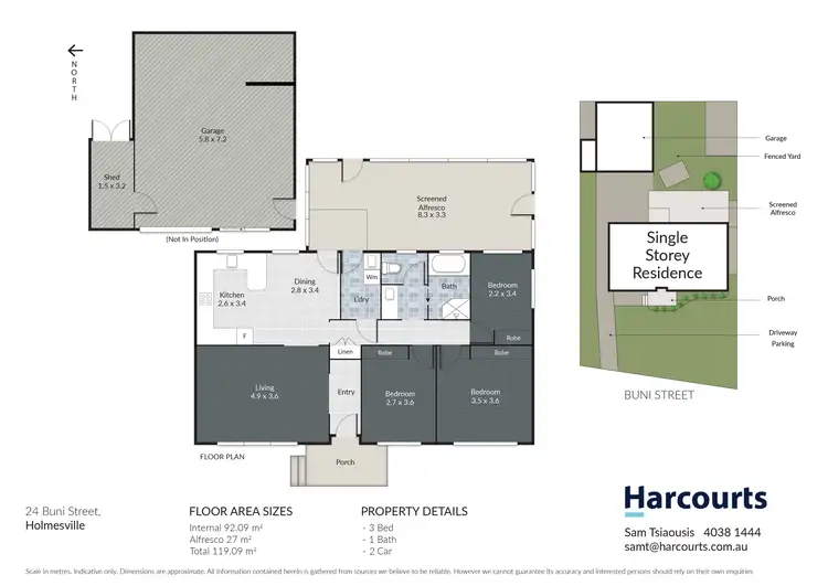 Floorplan of Homely house listing, 24 Buni Street, Holmesville NSW 2286