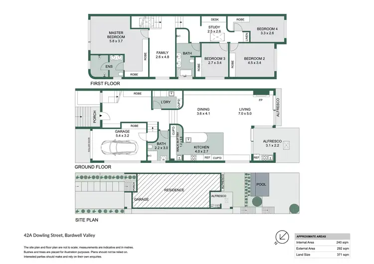 Floorplan of Homely house listing, 42a Dowling Street, Bardwell Valley NSW 2207