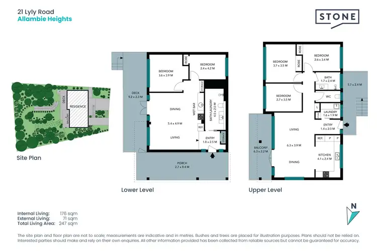 Floorplan of Homely house listing, 21 Lyly Road, Allambie Heights NSW 2100