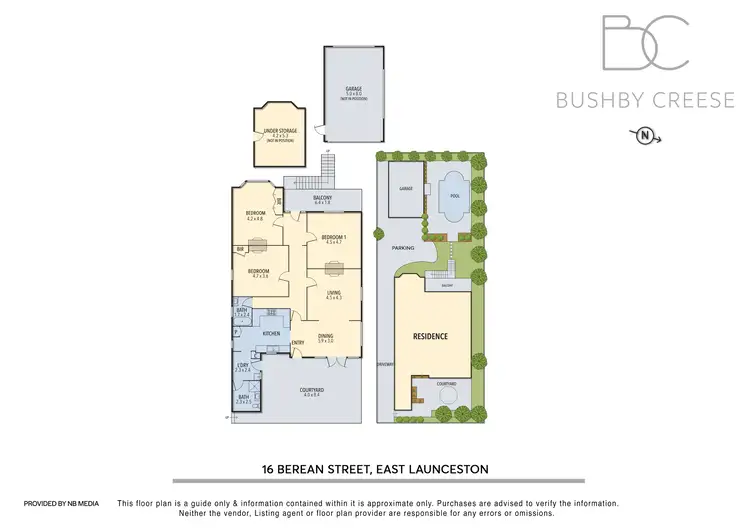 Floorplan of Homely house listing, 16 Berean Street, East Launceston TAS 7250