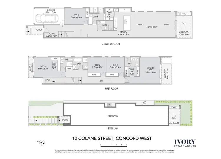 Floorplan of Homely house listing, 12A Colane Street, Concord West NSW 2138