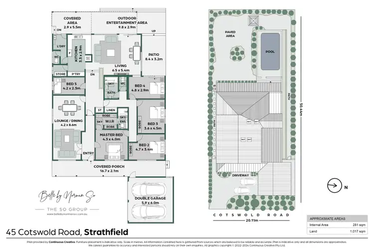Floorplan of Homely house listing, 45 Cotswold Road, Strathfield NSW 2135