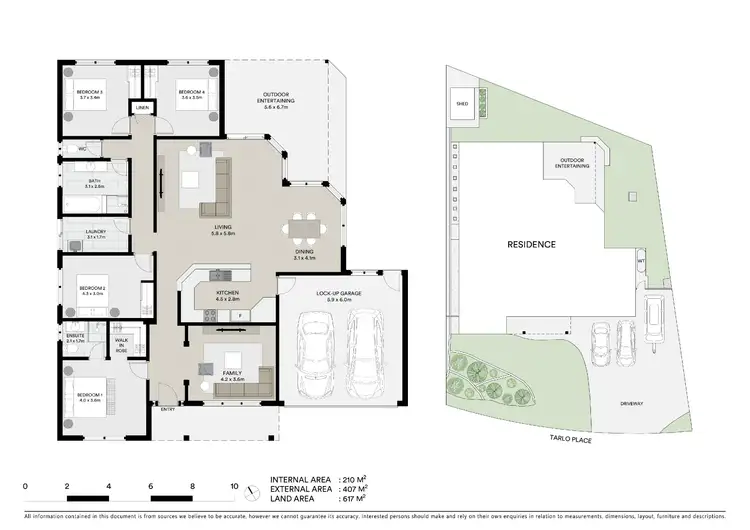 Floorplan of Homely house listing, 6 Tarlo Place, Woongarrah NSW 2259
