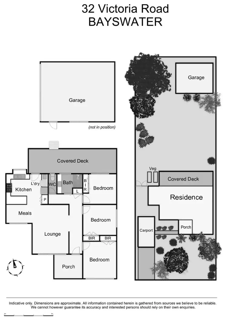 Floorplan of Homely house listing, 32 Victoria Road, Bayswater VIC 3153
