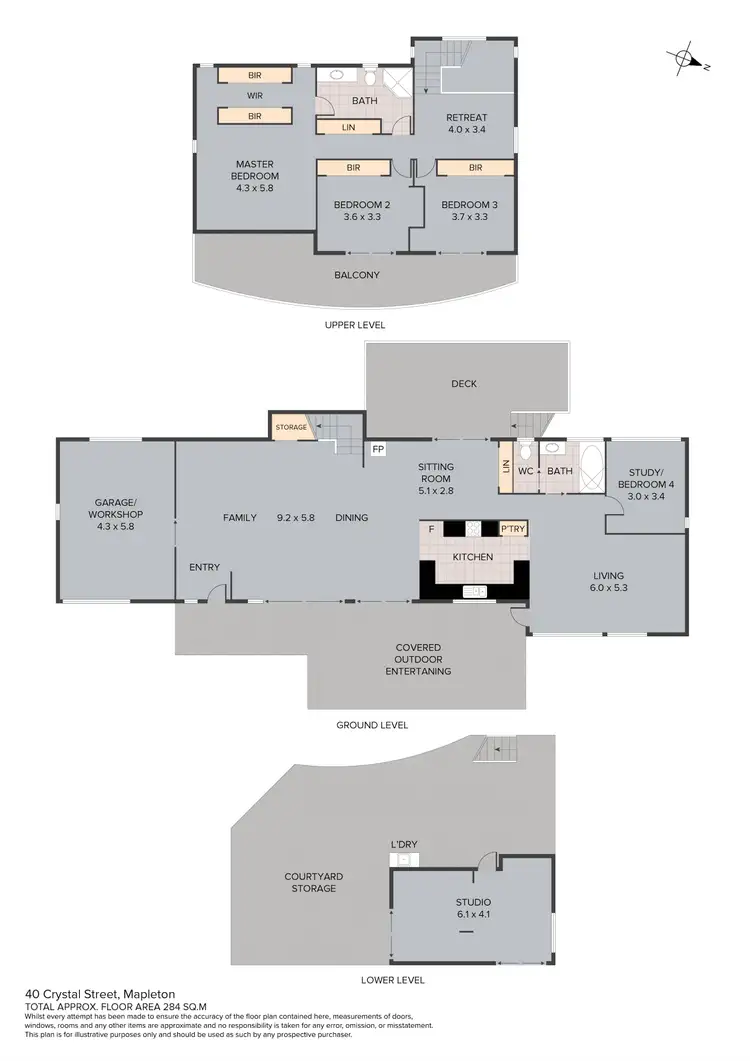Floorplan of Homely house listing, 40 Crystal Street, Mapleton QLD 4560