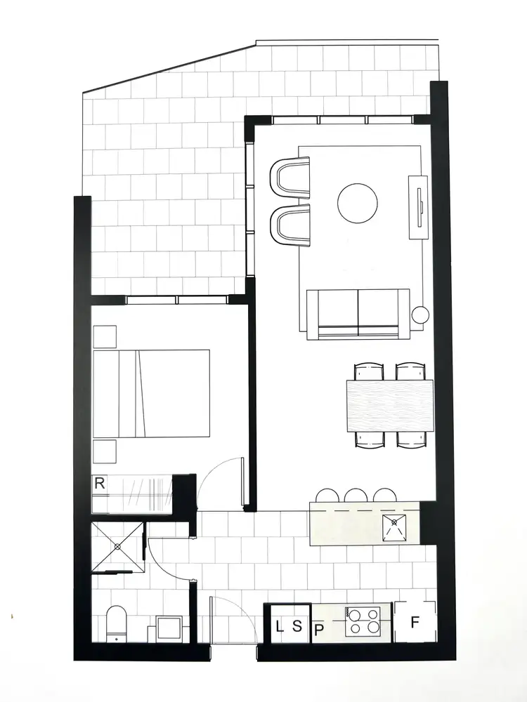 Floorplan of Homely apartment listing, 607/258 Northbourne Avenue, Dickson ACT 2602