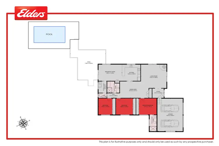 Floorplan of Homely rural property listing, 40 Iluka Circuit, Taree NSW 2430