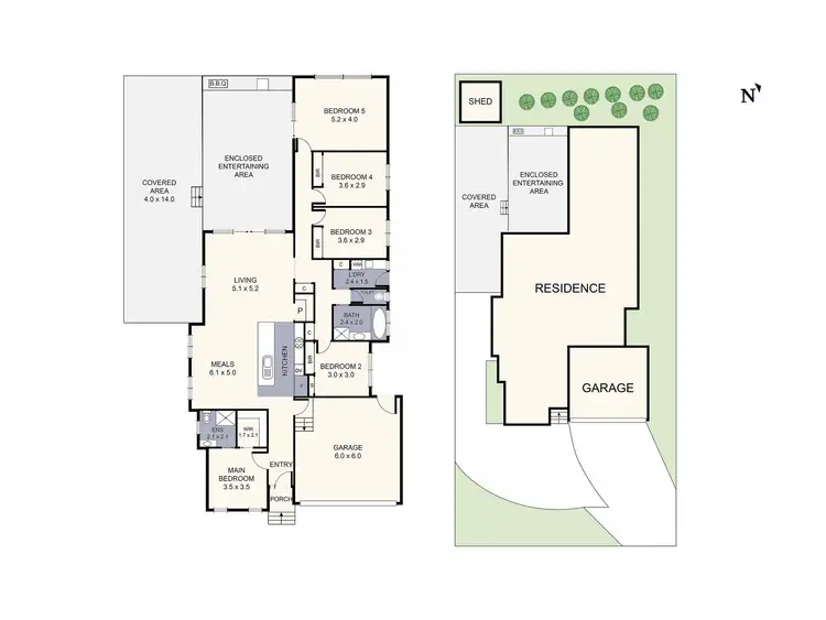 Floorplan of Homely house listing, 40 Seagrove Way, Cowes VIC 3922