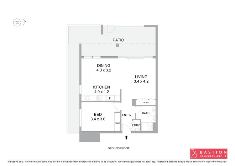 Floorplan of Homely apartment listing, 9/35 Torrens Street, Braddon ACT 2612