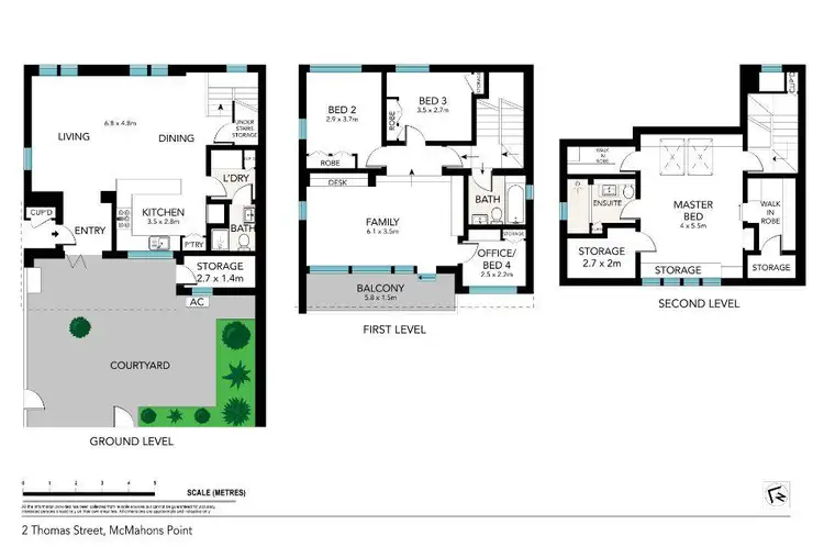 Floorplan of Homely house listing, 2 Thomas Street, Mcmahons Point NSW 2060