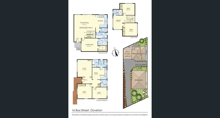 Floorplan of Homely house listing, 16 Box Street, Doveton VIC 3177