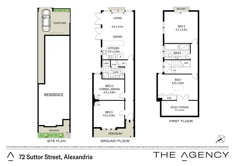 Floorplan of Homely house listing, 72 Suttor Street, Alexandria NSW 2015