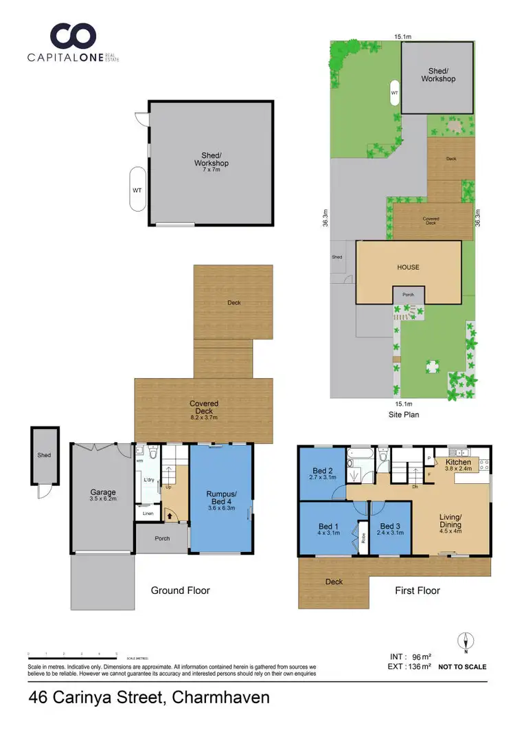 Floorplan of Homely house listing, 46 Carinya Street, Charmhaven NSW 2263