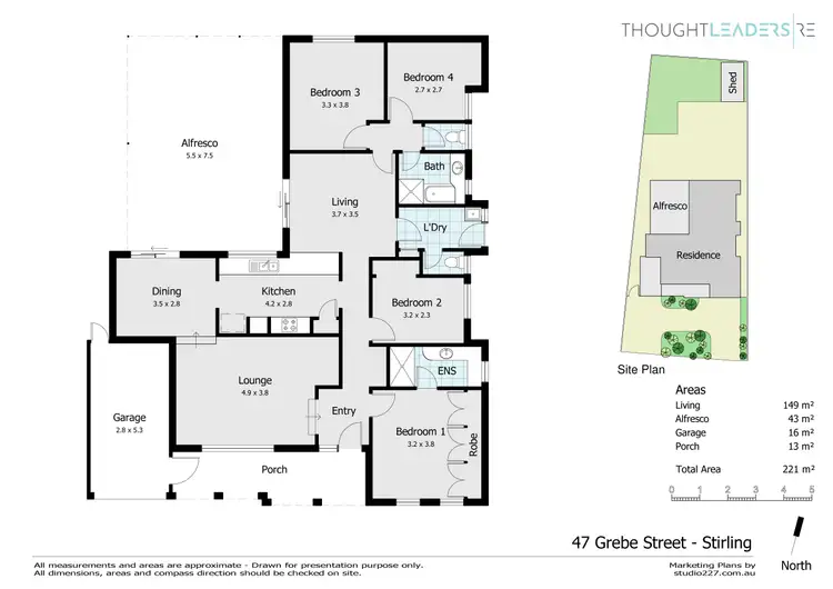 Floorplan of Homely house listing, 47 Grebe Street, Stirling WA 6021
