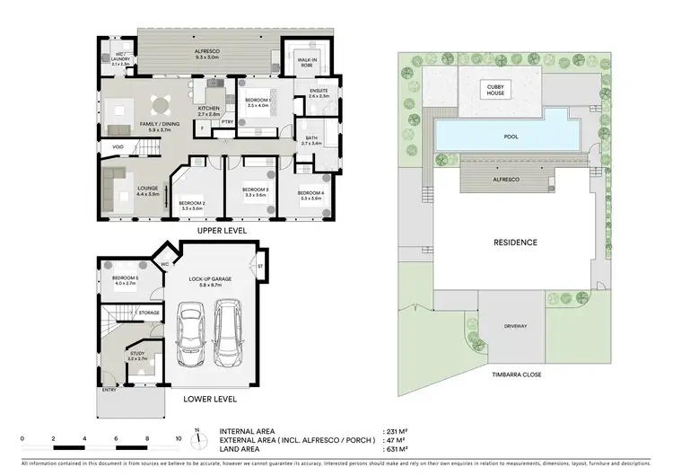 Floorplan of Homely house listing, 7 Timbarra Close, Port Macquarie NSW 2444