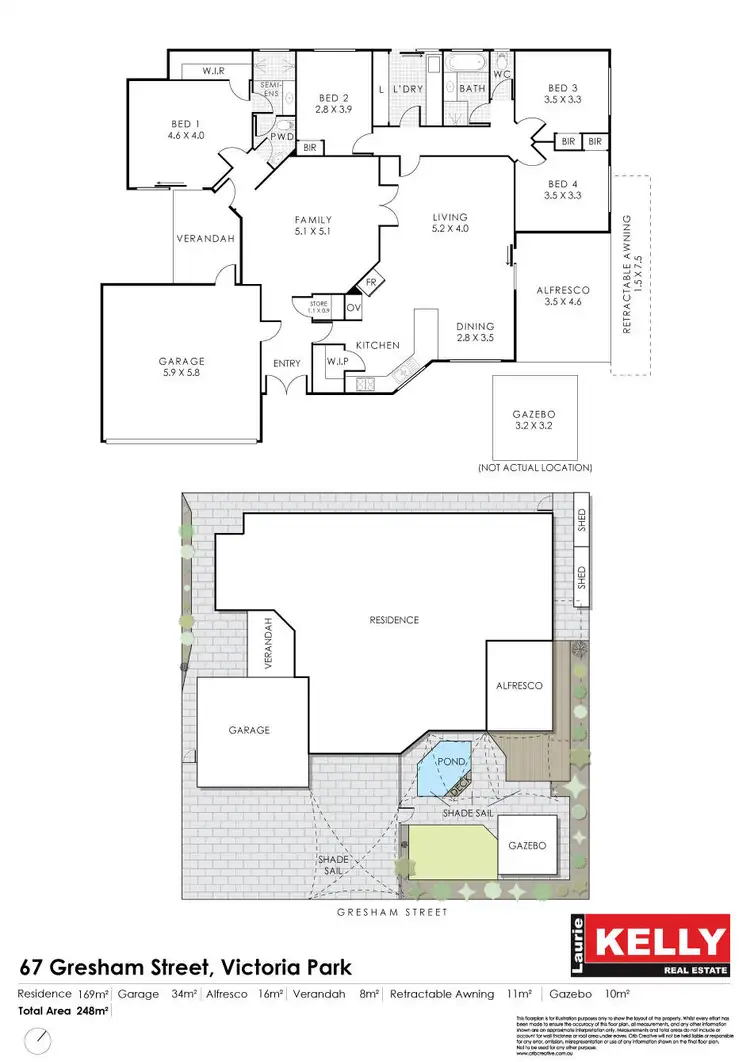 Floorplan of Homely house listing, 67 Gresham Street, Victoria Park WA 6100
