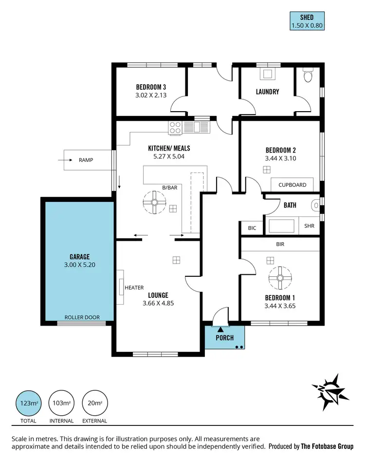 Floorplan of Homely house listing, 10 Blairgowrie Avenue, Edwardstown SA 5039