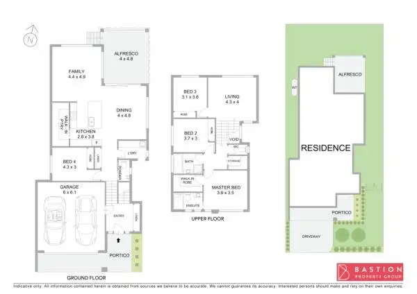 Floorplan of Homely house listing, 47 Eggins Street, Denman Prospect ACT 2611