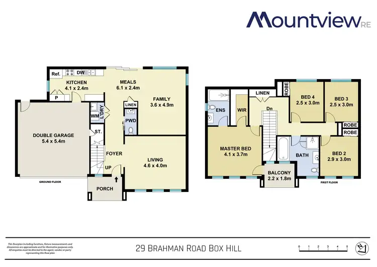Floorplan of Homely house listing, 29 Brahman Road, Box Hill NSW 2765
