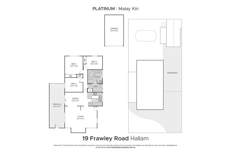 Floorplan of Homely house listing, 19 Frawley Road, Hallam VIC 3803