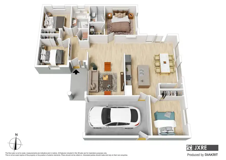 Floorplan of Homely unit listing, 2/16 Cambro Road, Clayton VIC 3168