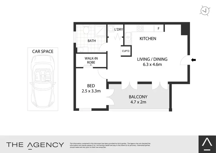 Floorplan of Homely apartment listing, 3/2A Euston Road, Hurlstone Park NSW 2193