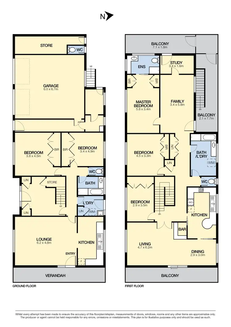 Floorplan of Homely house listing, 9 Packard Street, Keilor Downs VIC 3038