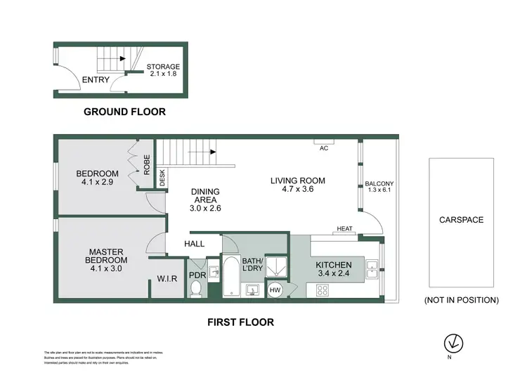 Floorplan of Homely apartment listing, 93B Eastern Road, South Melbourne VIC 3205