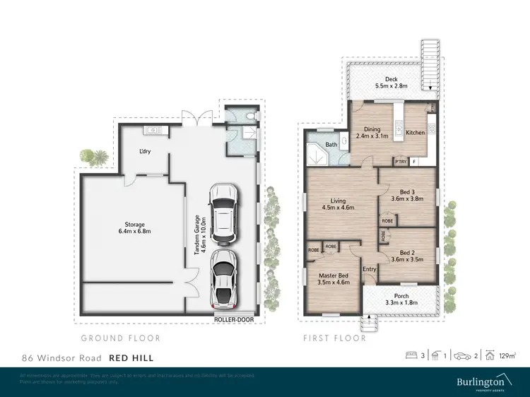 Floorplan of Homely house listing, 86 Windsor Road, Red Hill QLD 4059