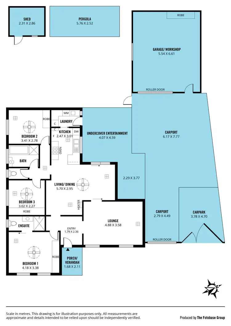 Floorplan of Homely house listing, 22 Abraxas Court, Aberfoyle Park SA 5159