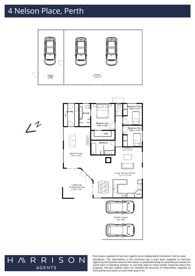 Floorplan of Homely house listing, 4 Nelson Place, Perth TAS 7300